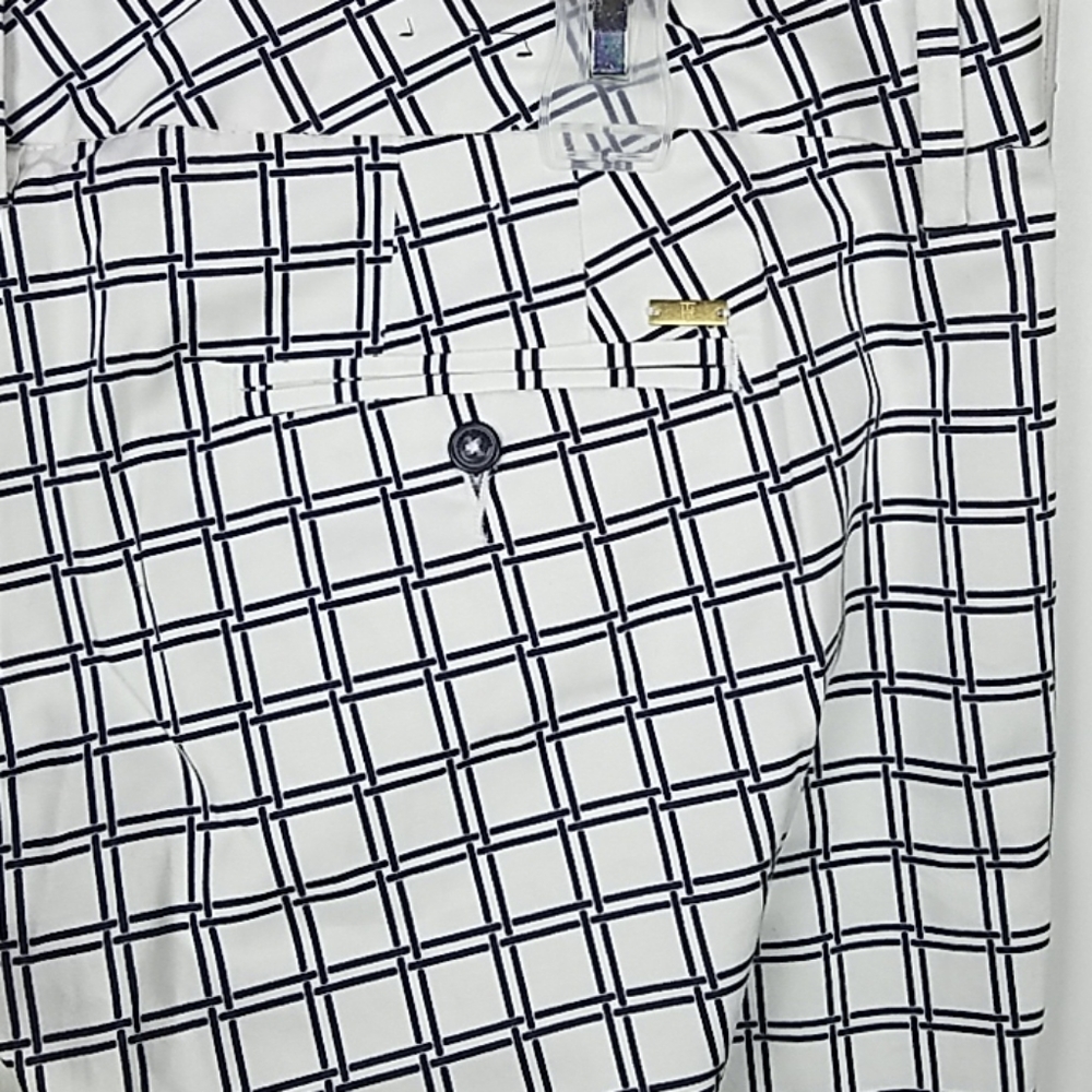 SOLD EBAY Tommy Hilfiger Black/White Pants Sz 16 - Picture 7 of 8
